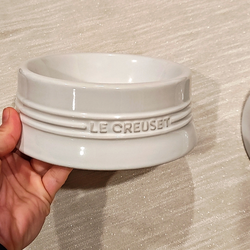 Le Creuset dog bowls I have 2 price is for each
